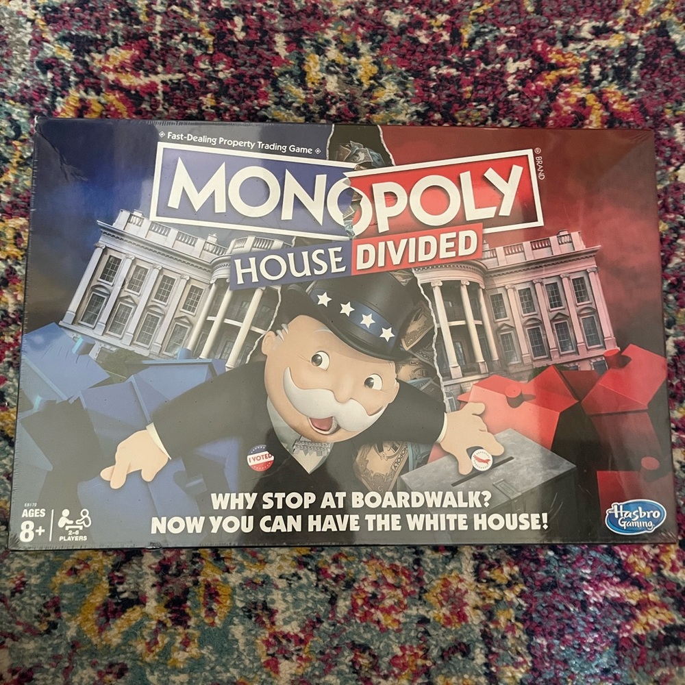 Monopoly house divided board game